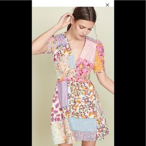 Saloni Dress NWT Size US 10 Patchwork